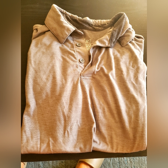 Mens George collard short sleeve half button dress shirt - Picture 1 of 1